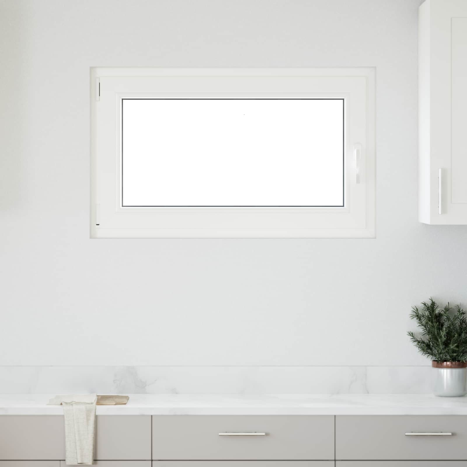 Prozor za podrum RISOR 100 x 50 cm PVC i staklo Antracit