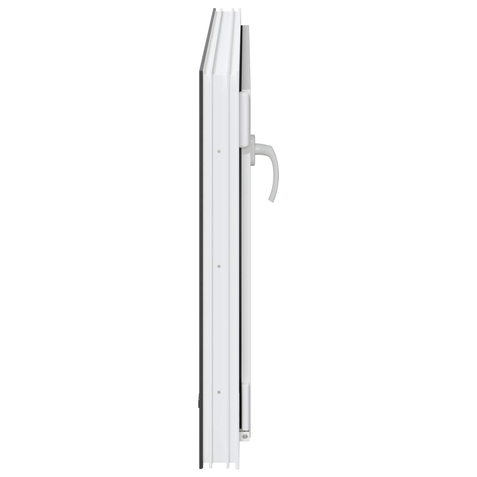 Prozor za podrum RISOR 100 x 50 cm PVC i staklo Antracit