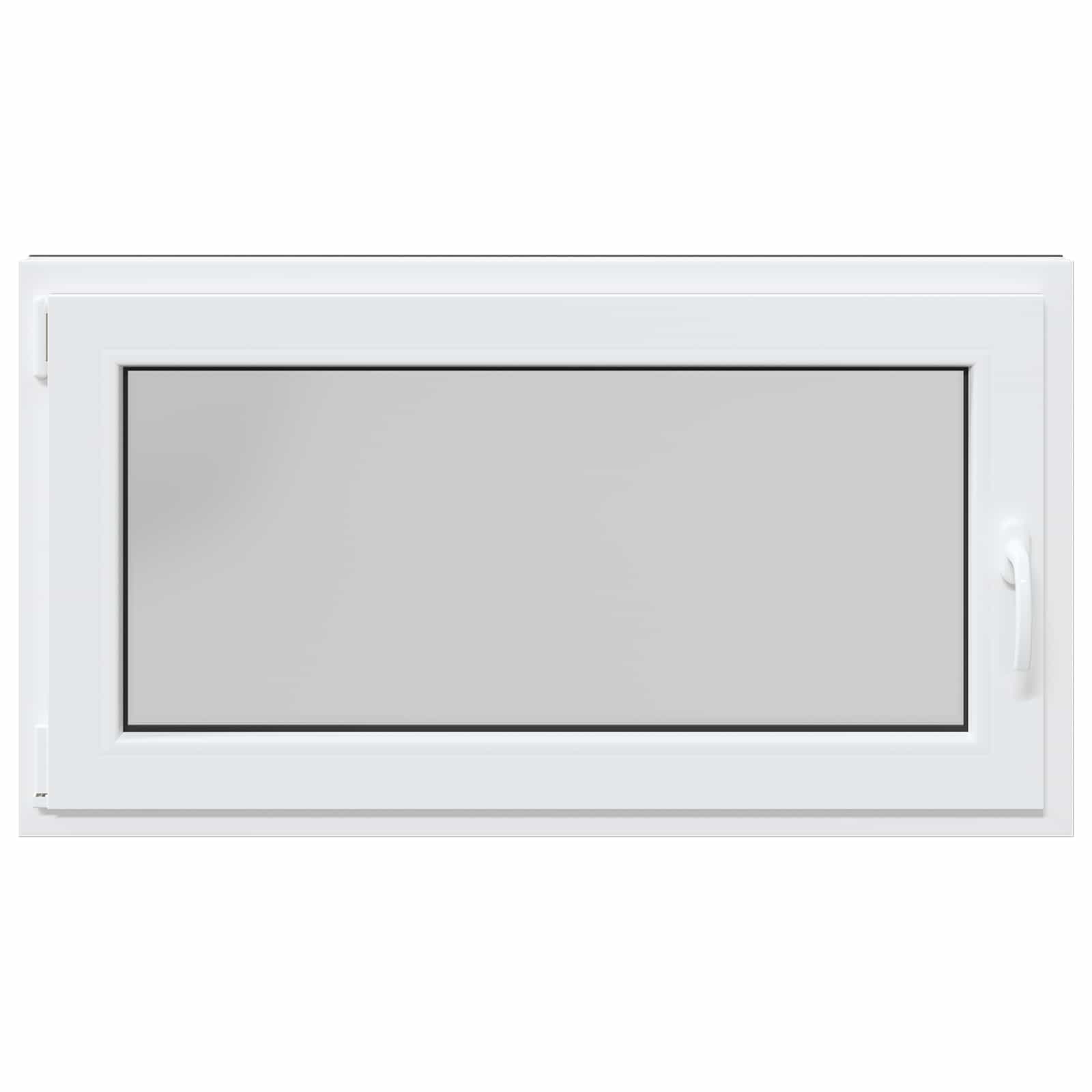 Prozor za podrum RISOR 110 x 70 cm PVC i staklo Antracit