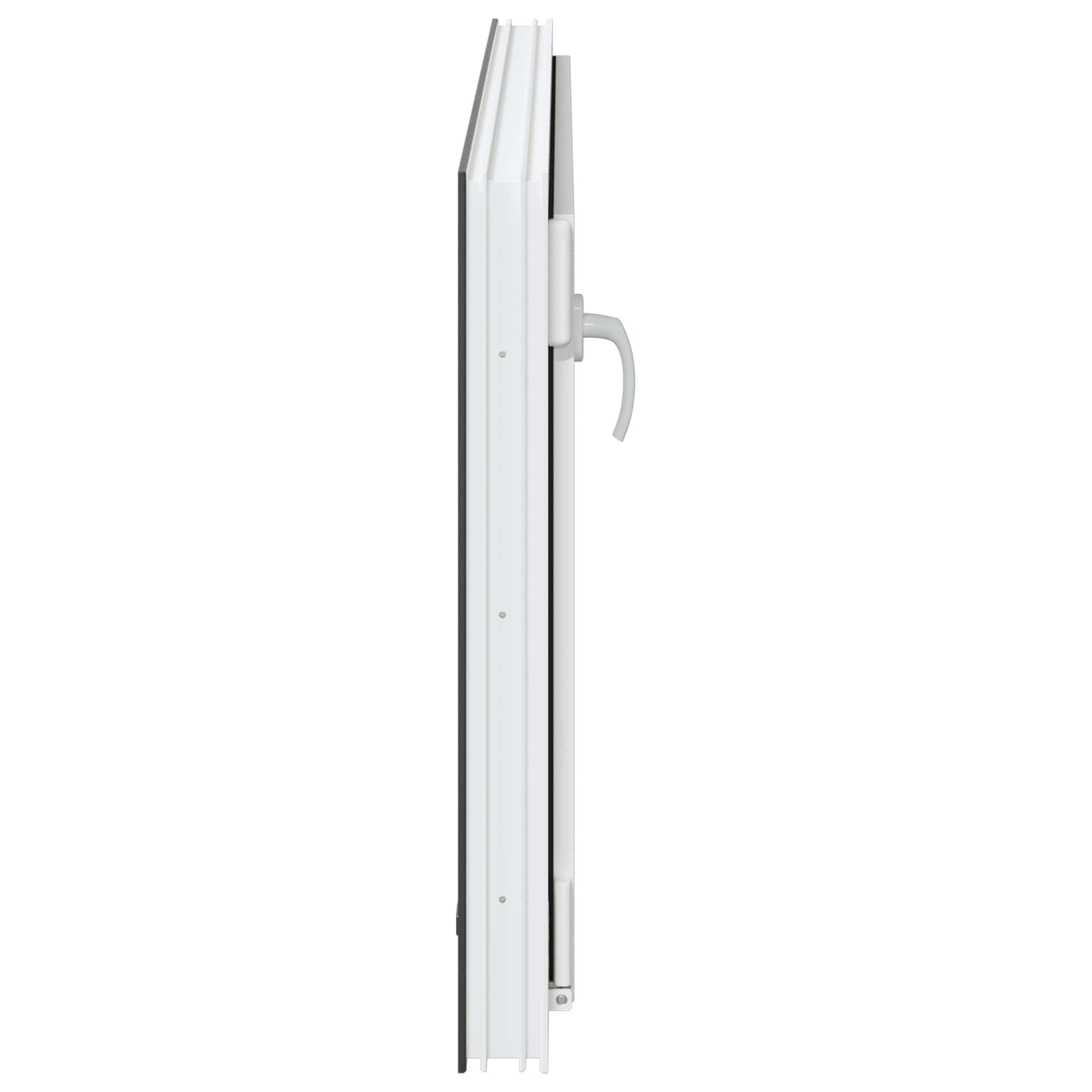 Prozor za podrum RISOR 110 x 70 cm PVC i staklo Antracit