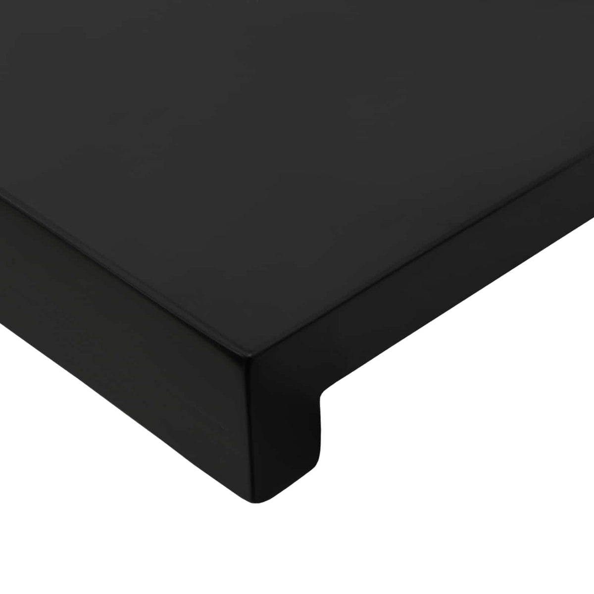 Step treads 8 kom. 110 x 30 x 2 cm Crna Čvrsto drvo bukve