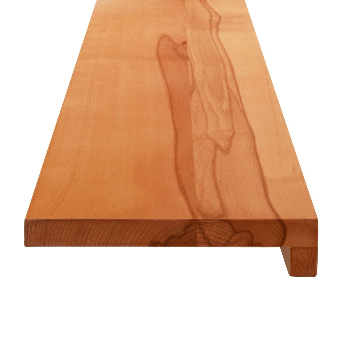 Step treads 12 kom. 120 x 30 x 2 cm Svijetlosmeđa