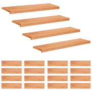 Step treads 20 kom. 90 x 25 x 2 cm Lak Čvrsto drvo bukve