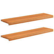 Prozorske klupice 2 kom. Svijetlosmeđa 90 x 25 x 2 cm