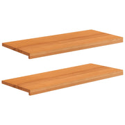 Prozorske klupice 2 kom. Svijetlosmeđa 100 x 40 x 2 cm