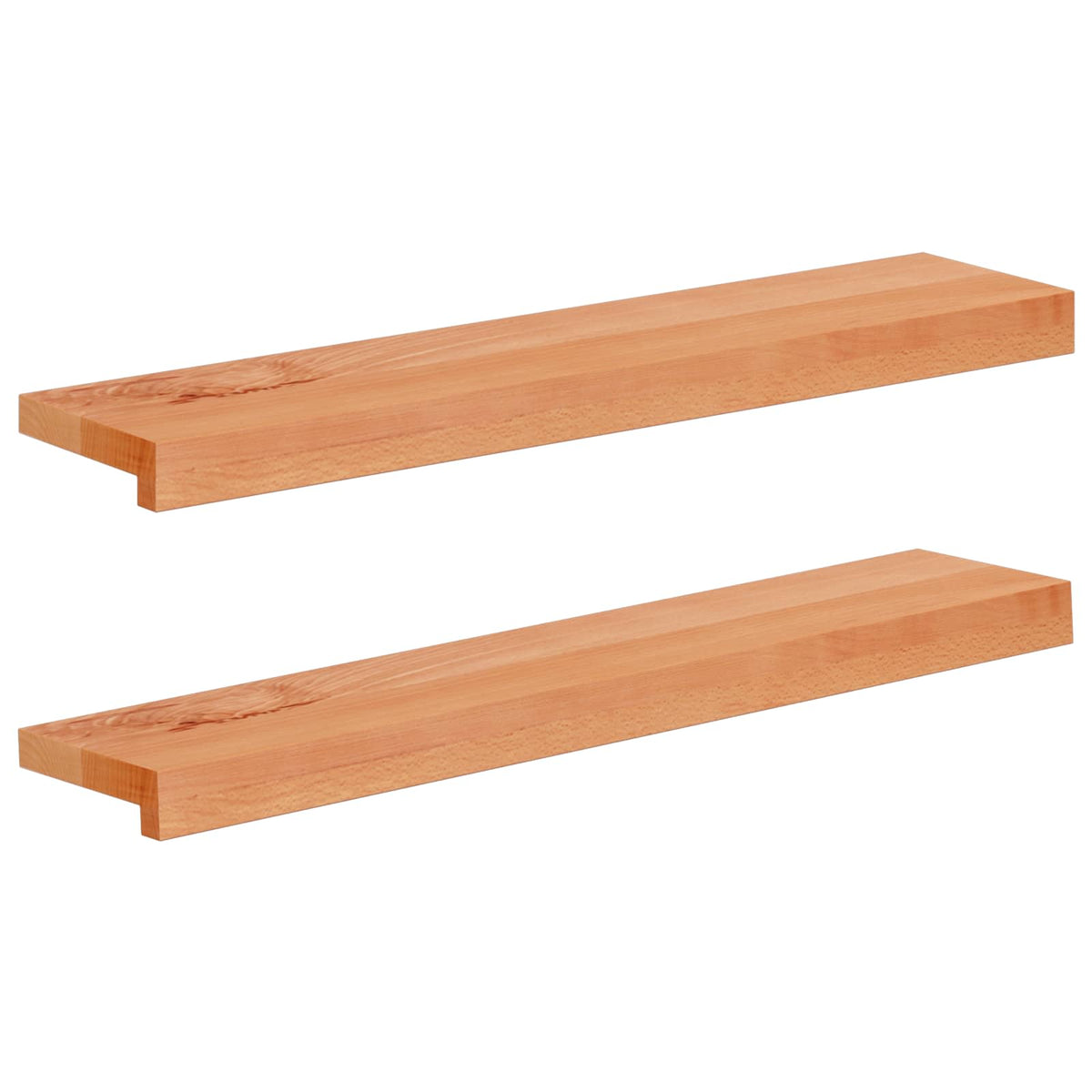 Prozorske klupice 2 kom. Lakirano 80x 15 x 2 cm