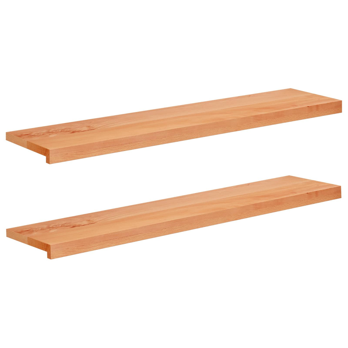 Prozorske klupice 2 kom. Lakirano 110 x 25 x 2 cm