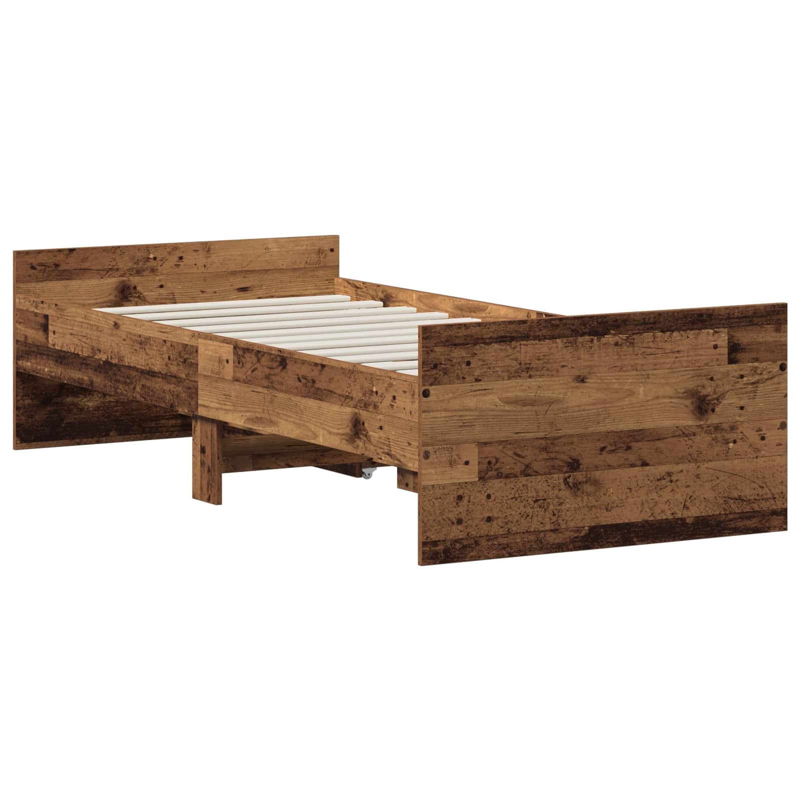 Krevetna konstrukcija Staro drvo 100 x 200 cm Konstruirano drvo