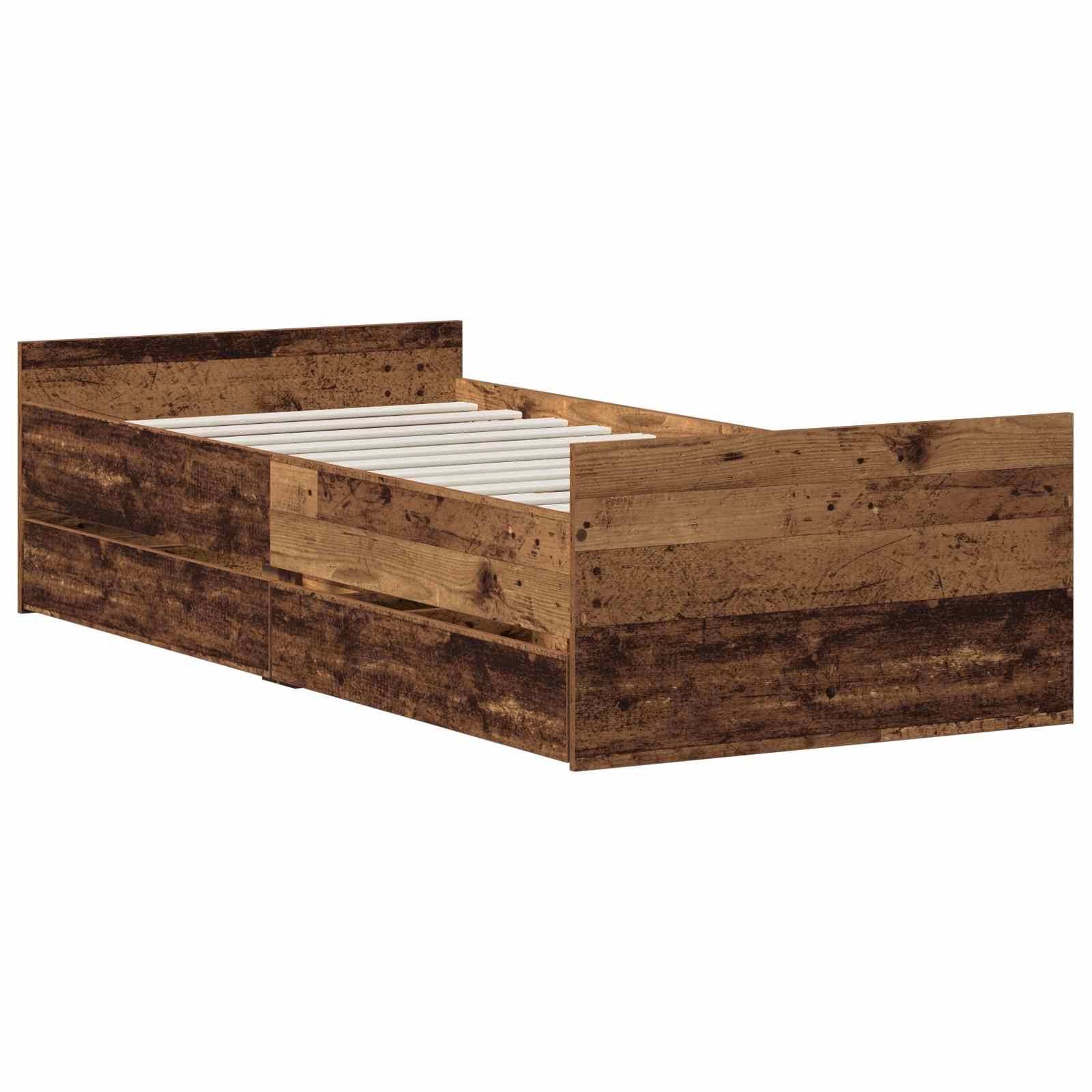 Krevetna konstrukcija Staro drvo 90 x 200 cm Konstruirano drvo