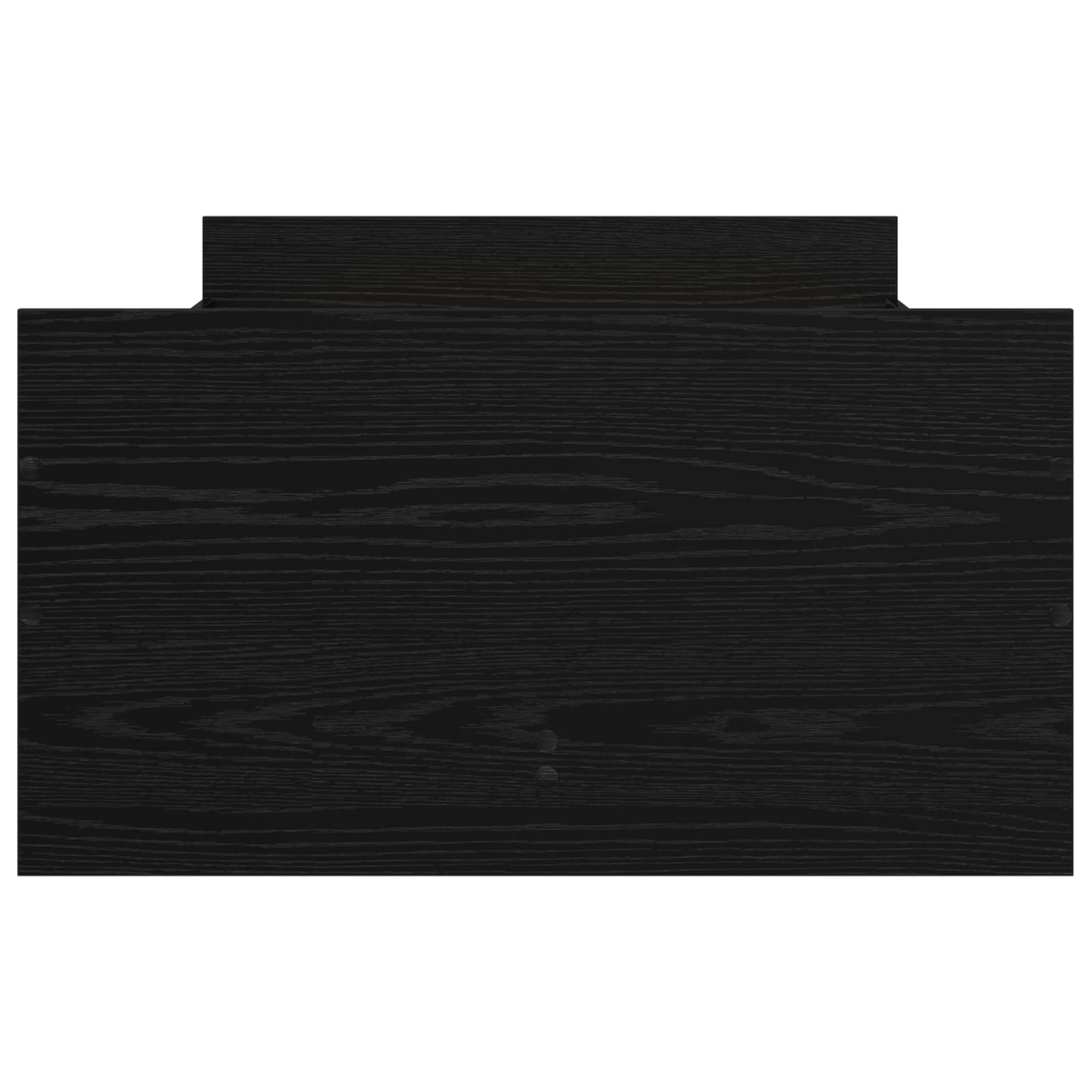 Krevetna konstrukcija Crni hrast 90 x 200 cm Konstruirano drvo