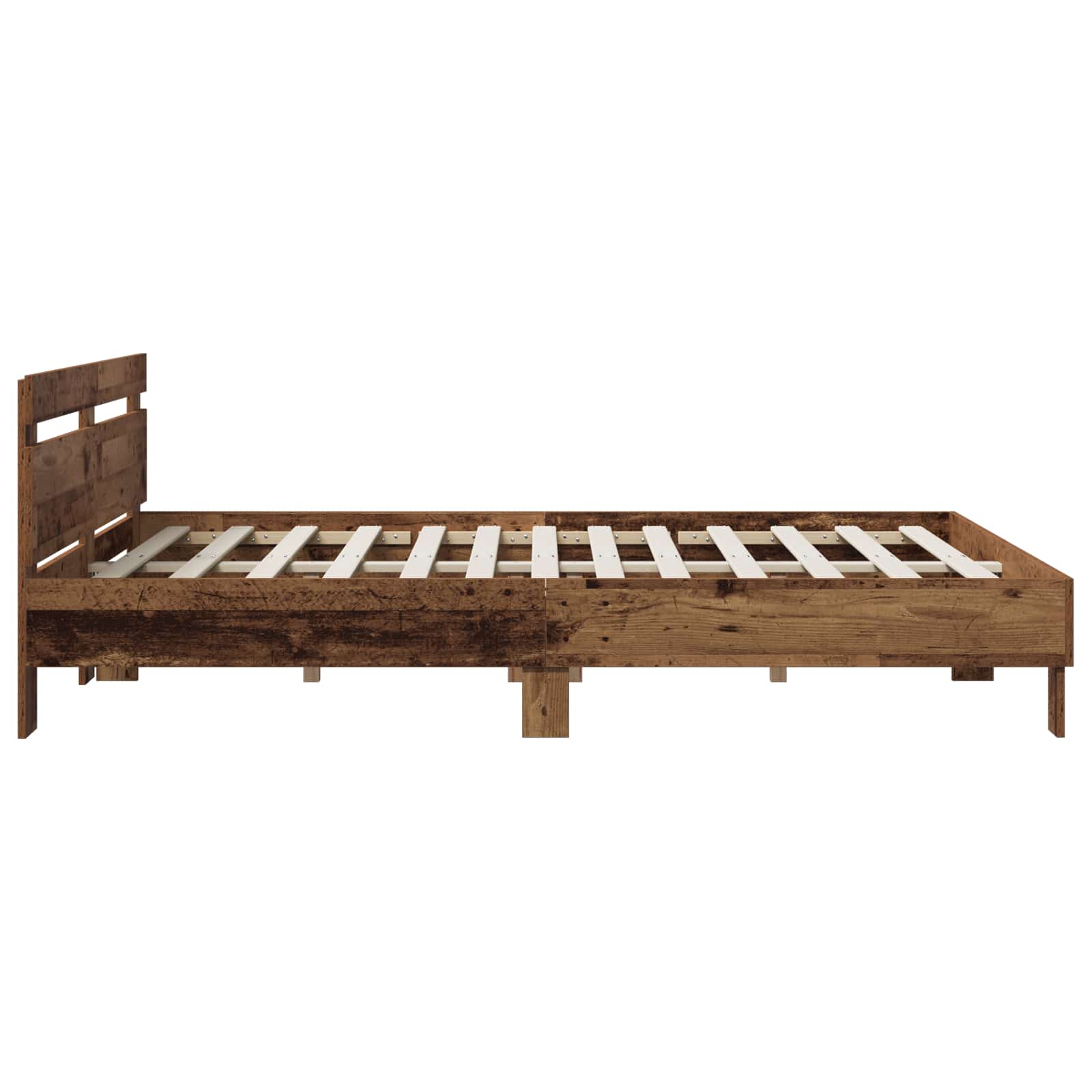Krevetna konstrukcija Staro drvo 140 x 190 cm Konstruirano drvo