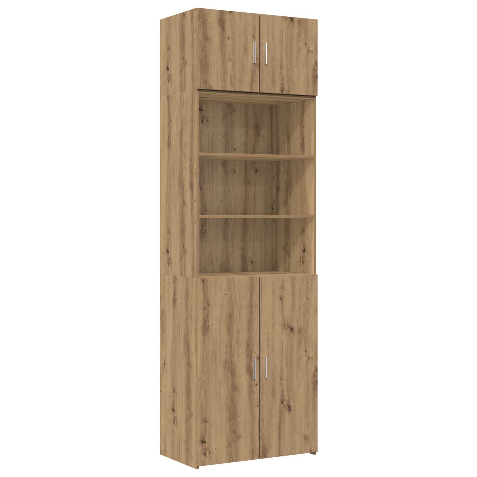 Ormar sa policama Hrast artisan 70 x 42,5 x 225 cm