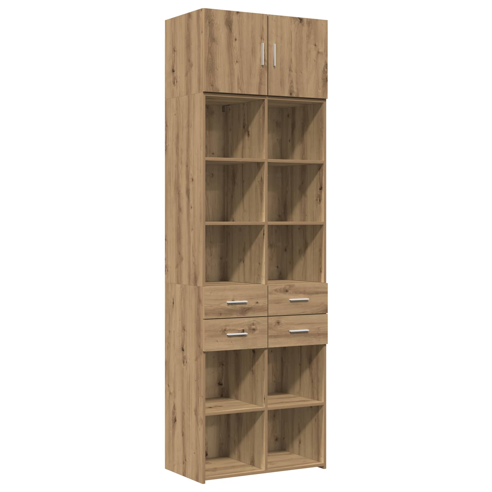 Ormar sa policama Hrast artisan 70 x 42,5 x 225 cm
