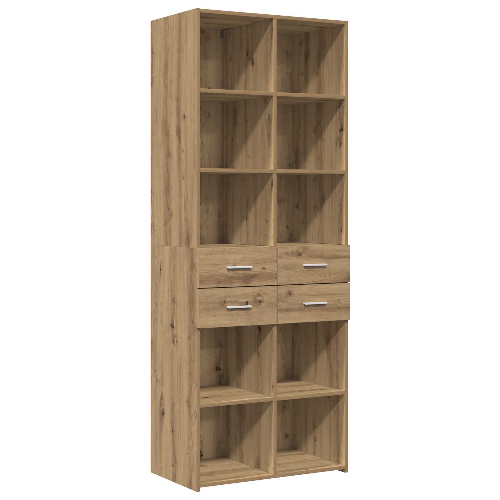 Ormar sa policama Hrast artisan 70 x 42,5 x 225 cm