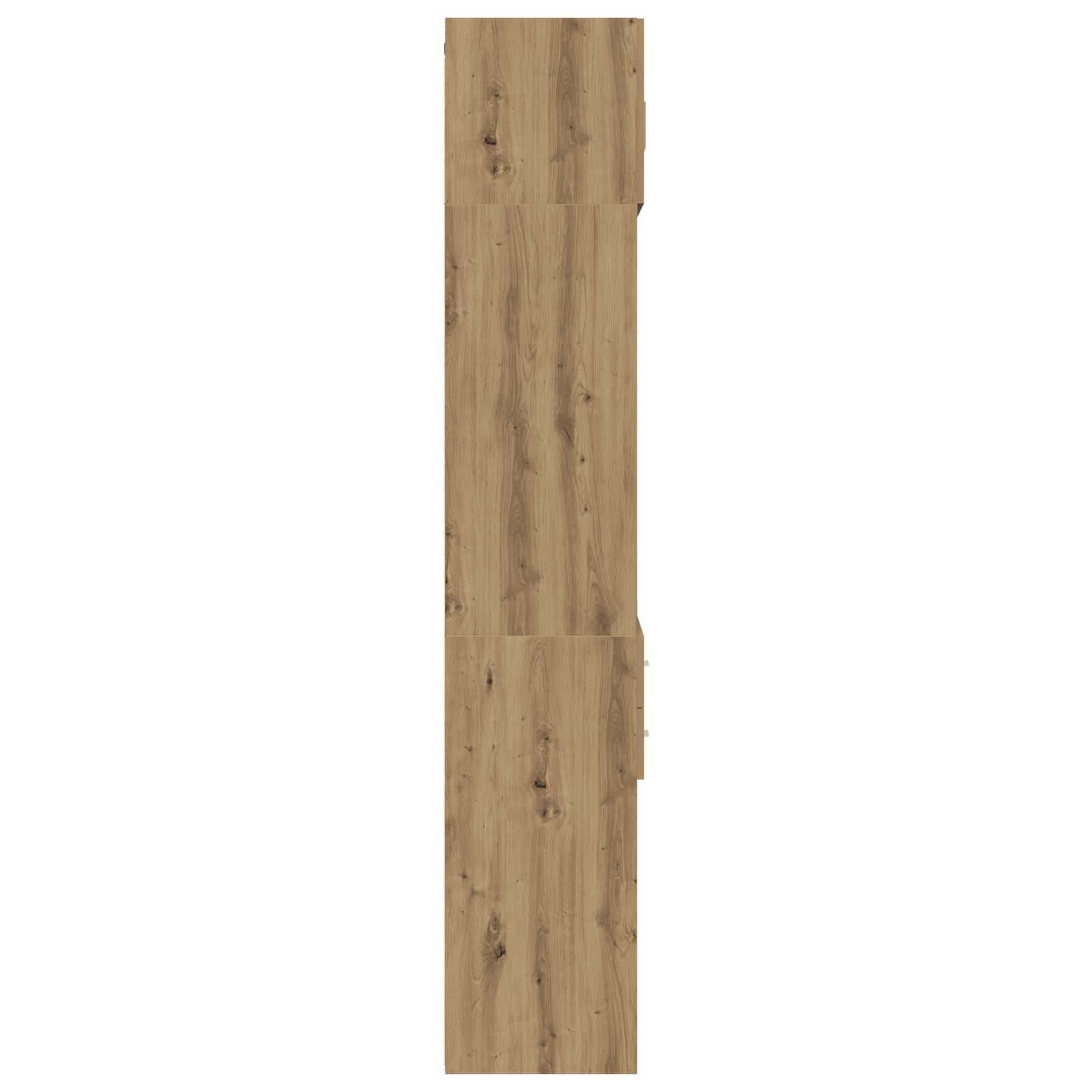 Ormar sa policama Hrast artisan 70 x 42,5 x 225 cm