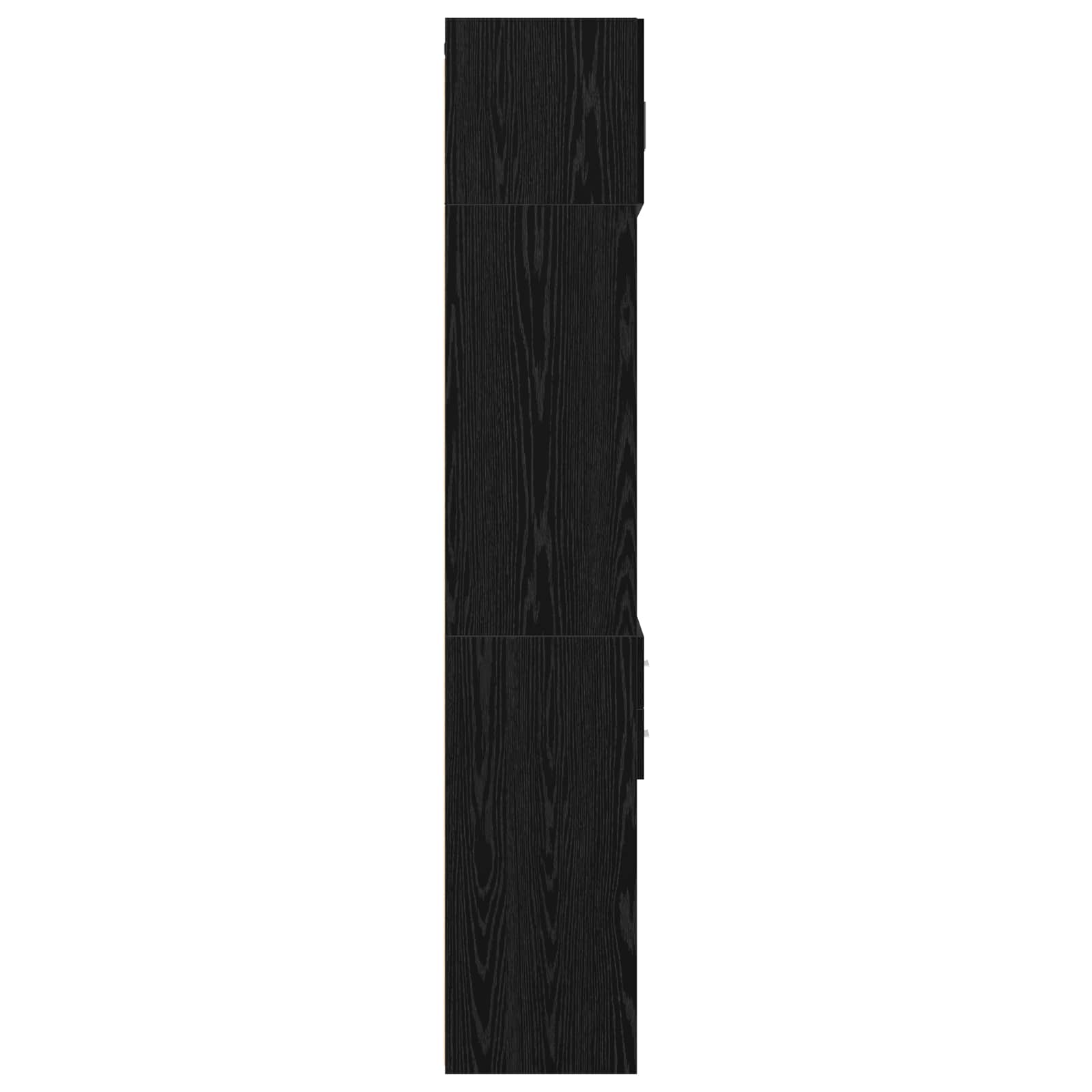 Ormar sa policama Crni hrast 70 x 42,5 x 225 cm