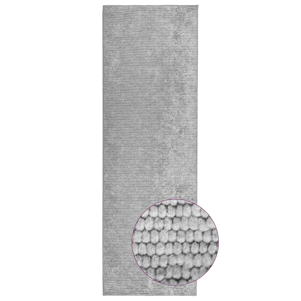 Tepih Siva 100 x 300 cm 100% poliester 3 mm Mogu se prati