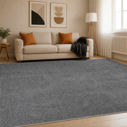Tepih Antracit 300 x 400 cm 100% poliester 3 mm Mogu se prati