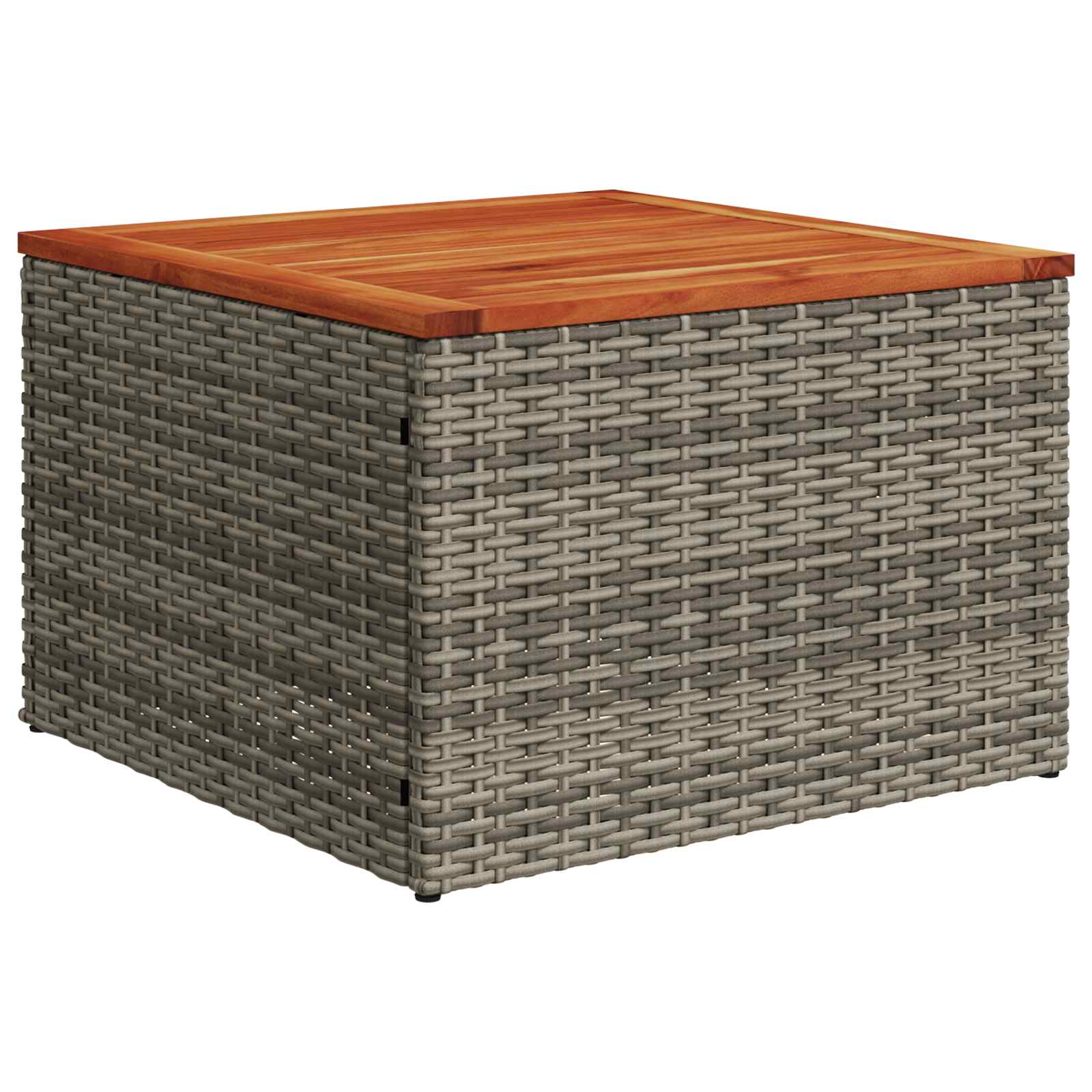 Set sofe 6 kom. Siva i tamno siva Poli Rattan i čelik