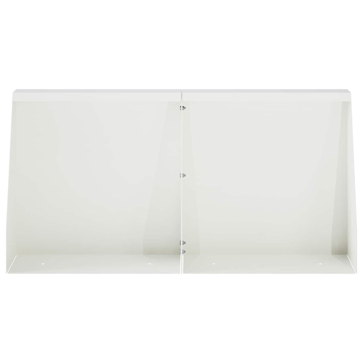 Zid za zadržavanje 4 kom. 40 x 12 x 30 cm Čelik Bijela