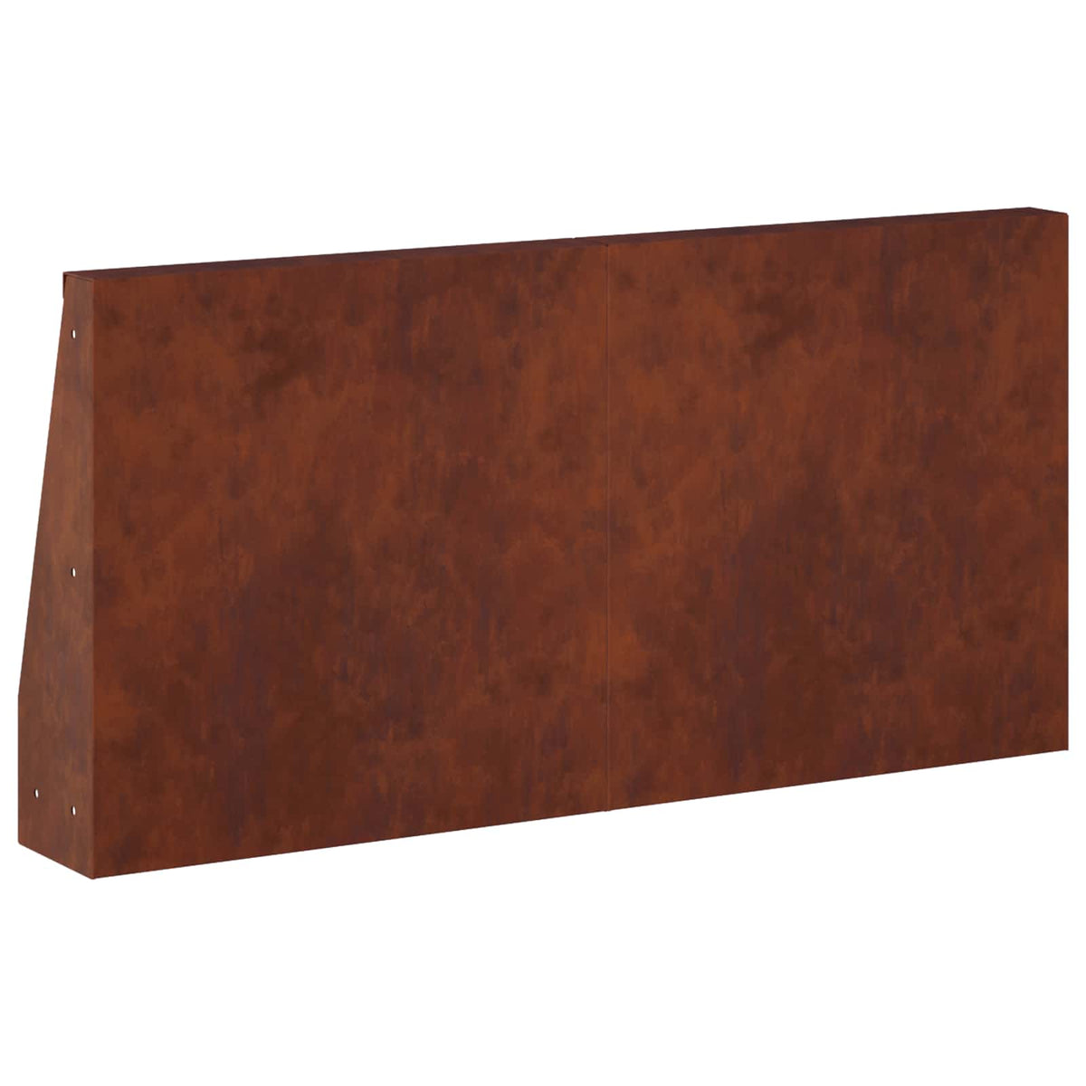 Zid za zadržavanje 4 kom. 40 x 12 x 30 cm Otporni čelik Rđa