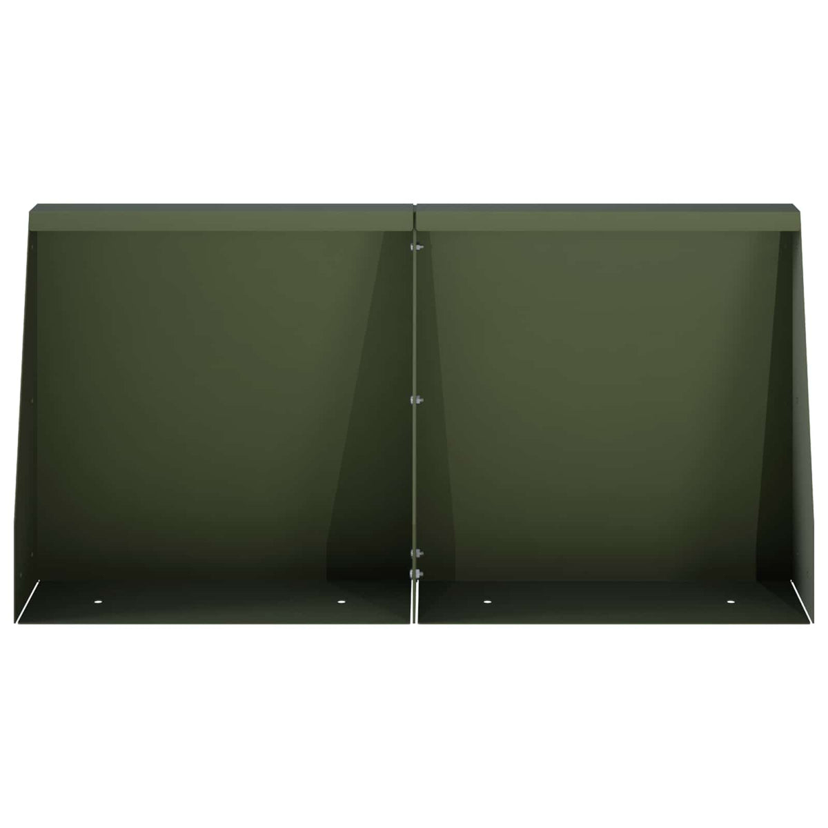 Zid za zadržavanje 4 kom. 40 x 12 x 40 cm Čelik