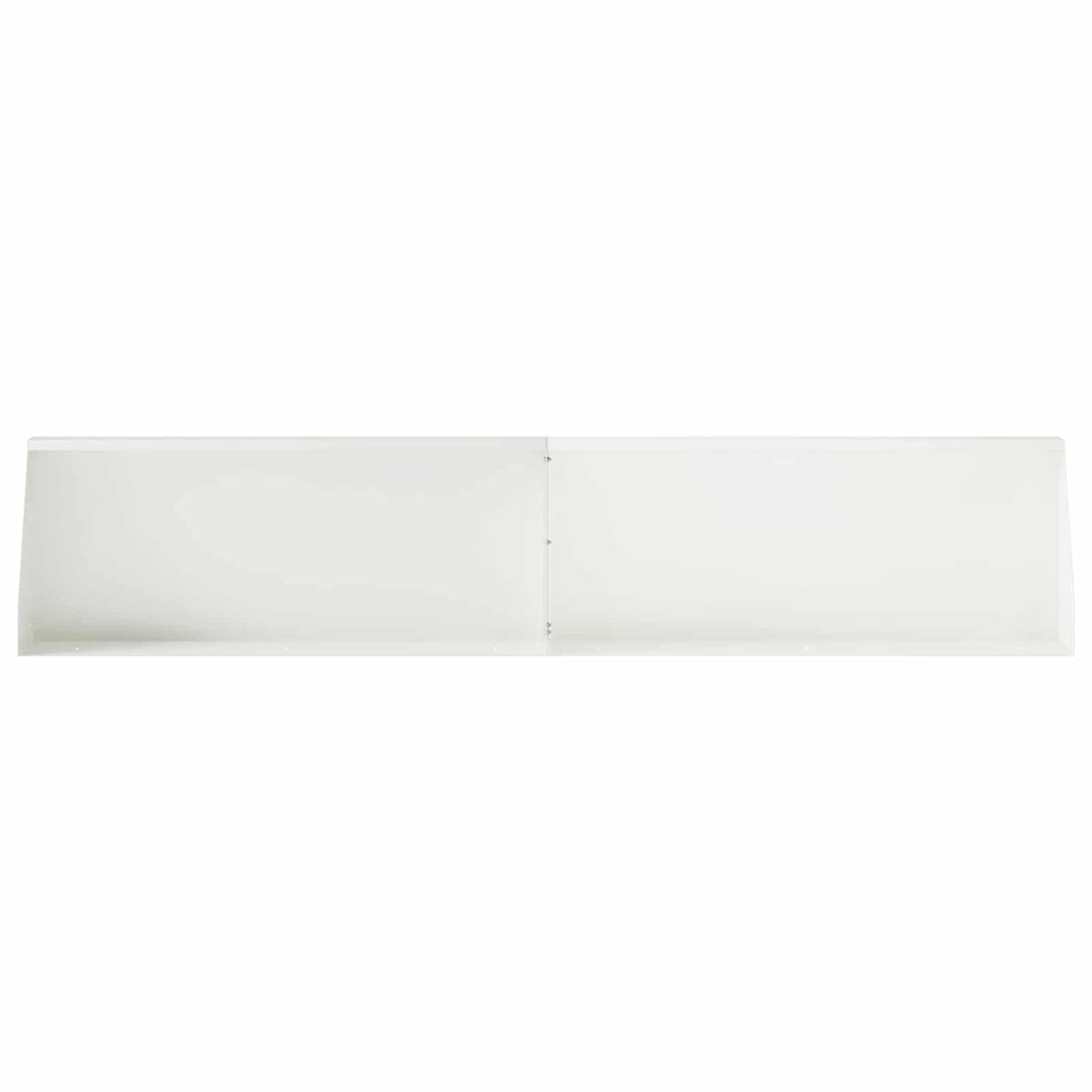 Zid za zadržavanje 6 kom. 100 x 12 x 50 cm Čelik Bijela