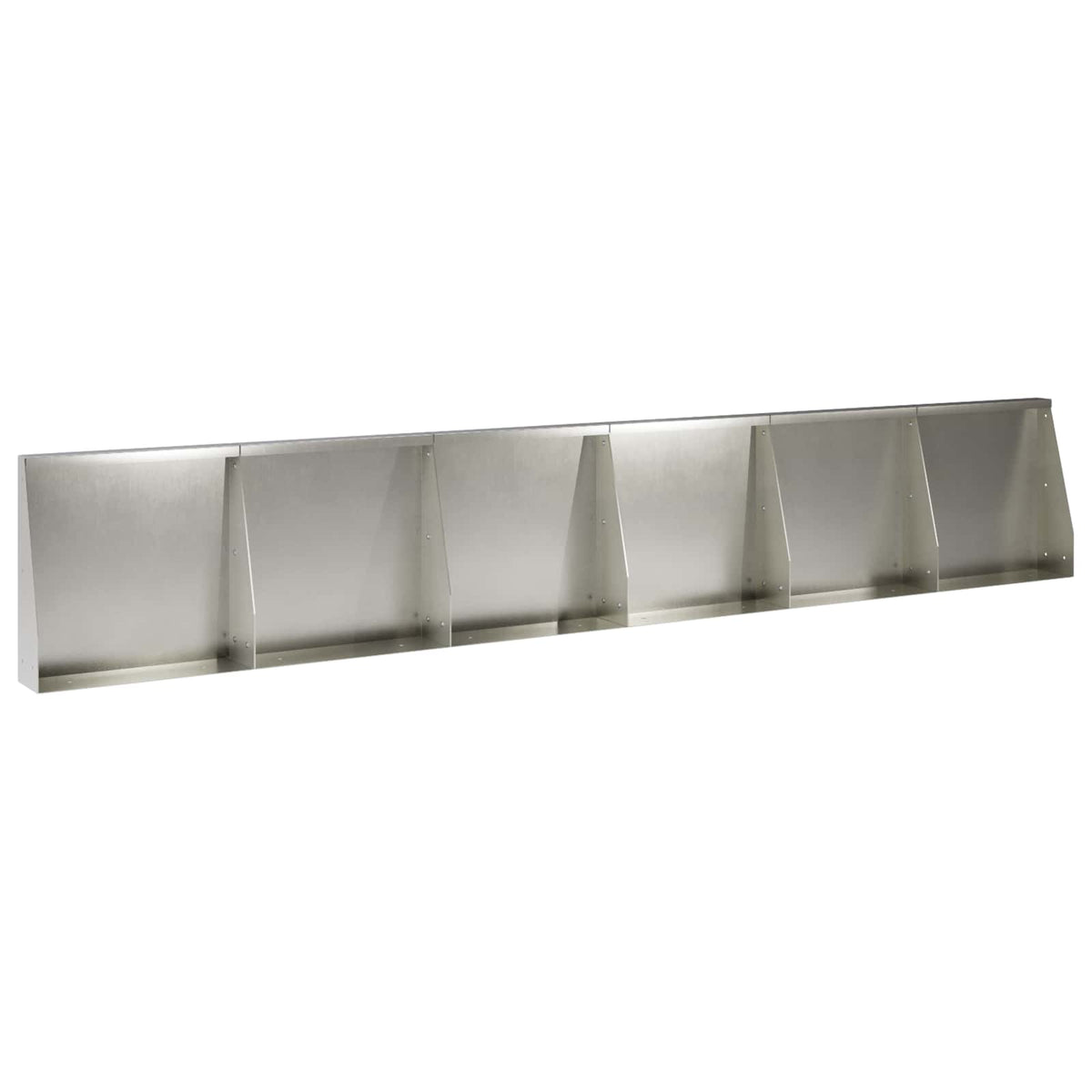 Zid za zadržavanje 6 kom. 40 x 12 x 40 cm Nehrđajući čelik