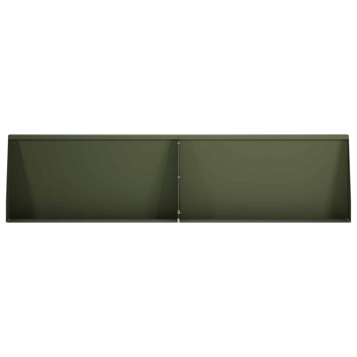 Zid za zadržavanje 6 kom. 80 x 12 x 40 cm Čelik