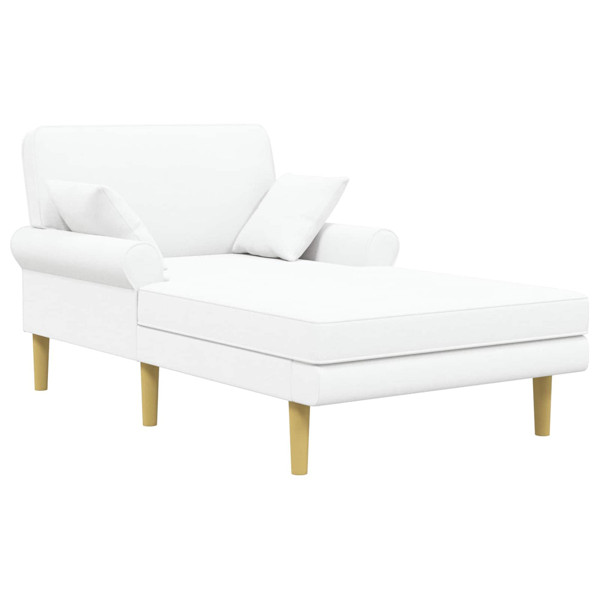 Šezlong Bijela Tkanina
