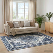 Tepih ORIZ Tamno plava 300 x 400 cm 100% poliester