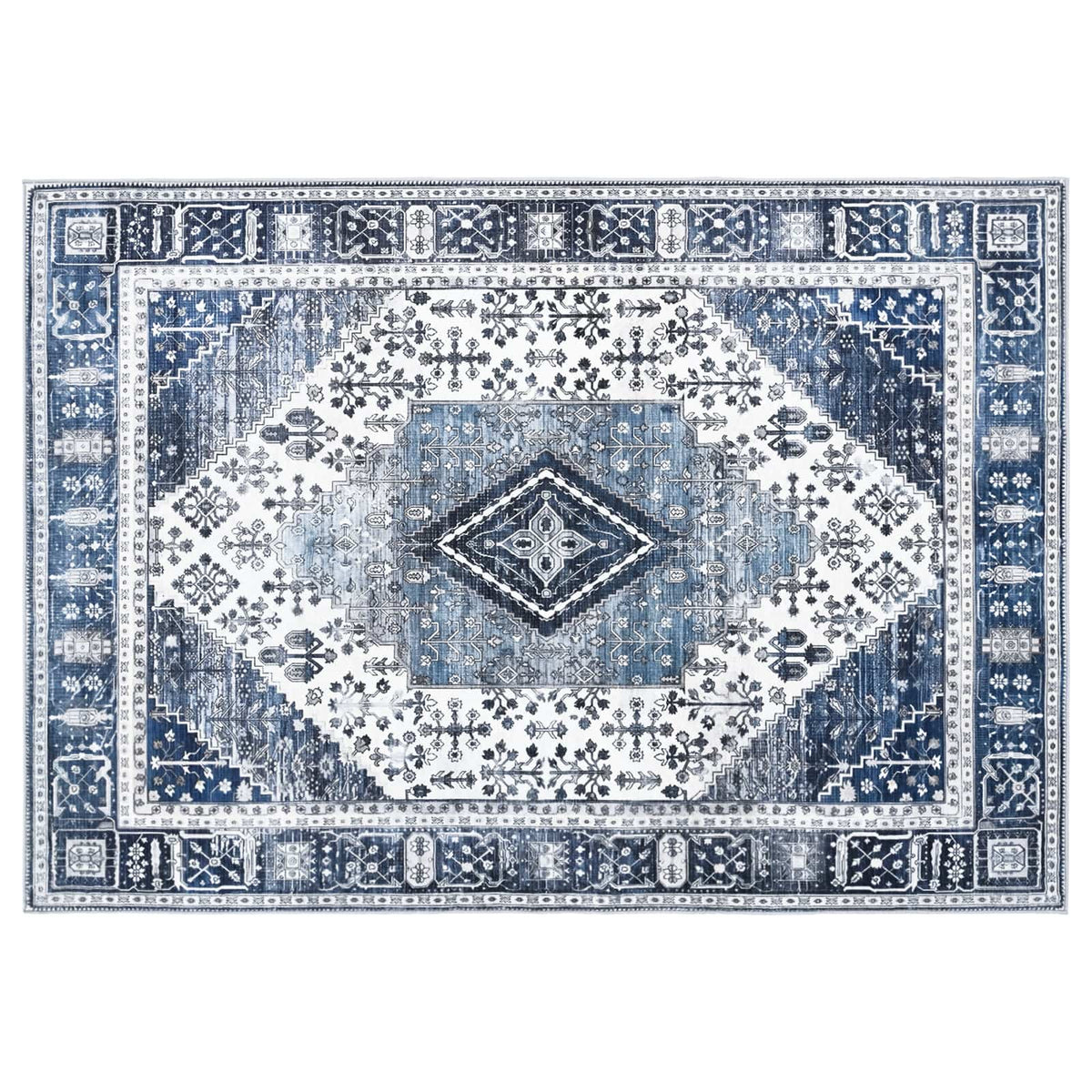 Tepih ORIZ Tamno plava 300 x 400 cm 100% poliester
