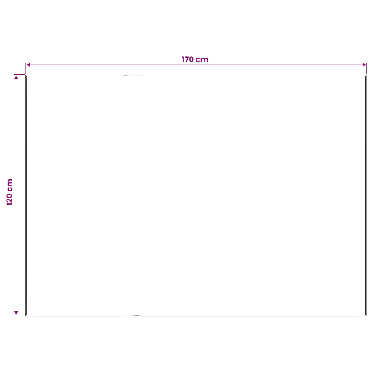 Tepih ORIZ Crvena 120 x 170 cm 100% poliester
