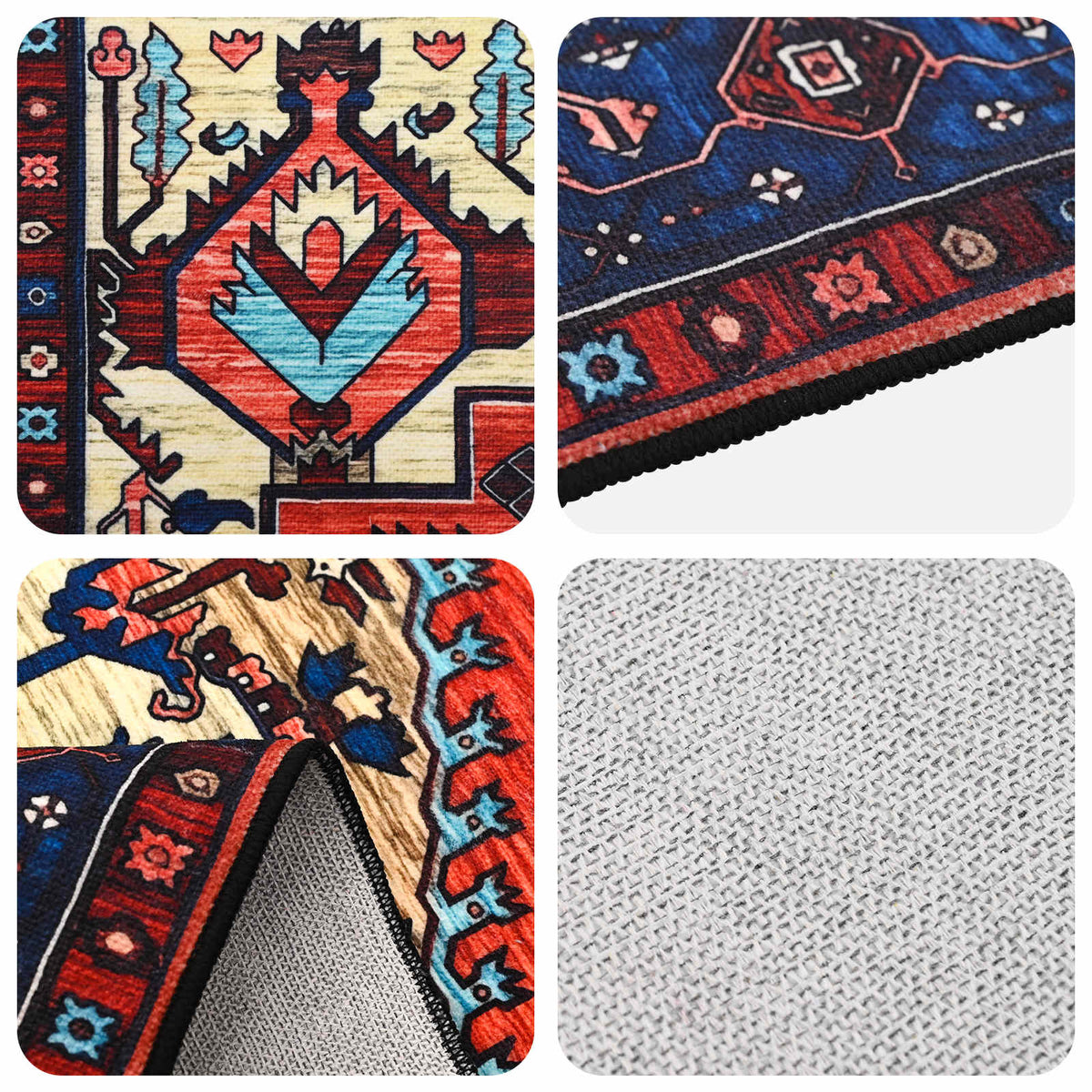 Tepih ORIZ Crvena 160 x 230 cm 100% poliester