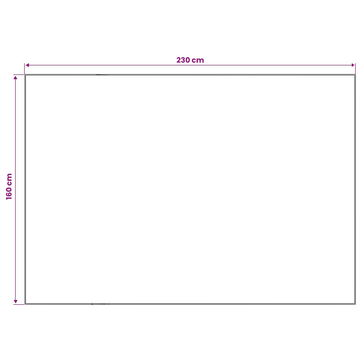 Tepih ORIZ Crvena 160 x 230 cm 100% poliester