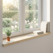 Prozorske klupice 2 kom. Bijela 80 x 25 x 2 cm