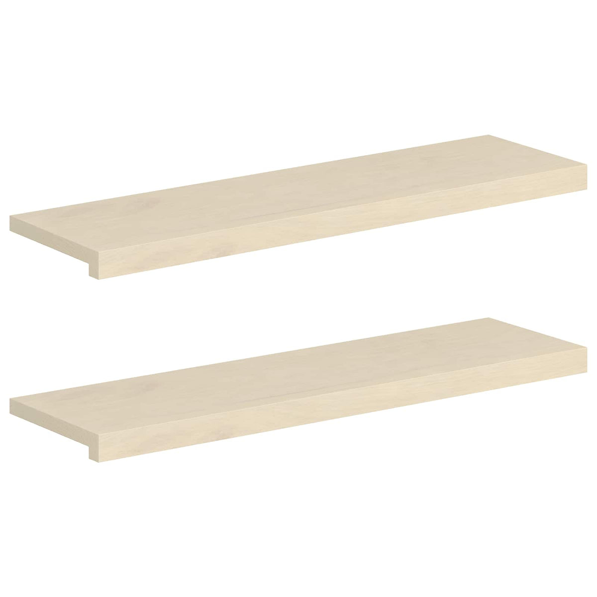 Prozorske klupice 2 kom. Bijela 100 x 25 x 2 cm
