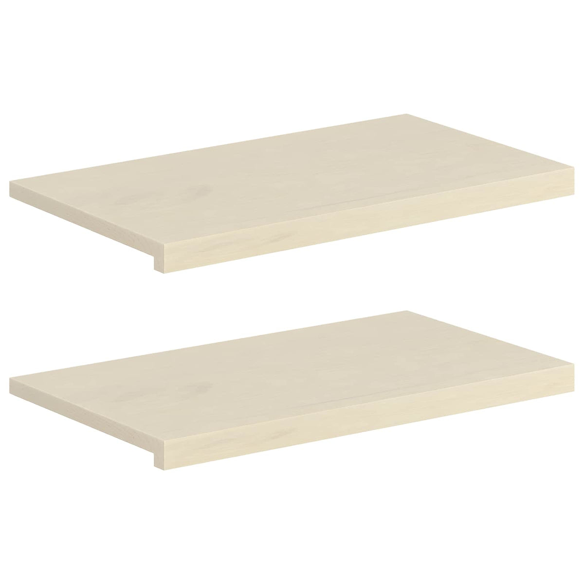 Prozorske klupice 2 kom. Bijela 70 x 30 x 2 cm