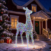 Božićna LED figura soba LOVIISA 900 LED lampica Višebojno