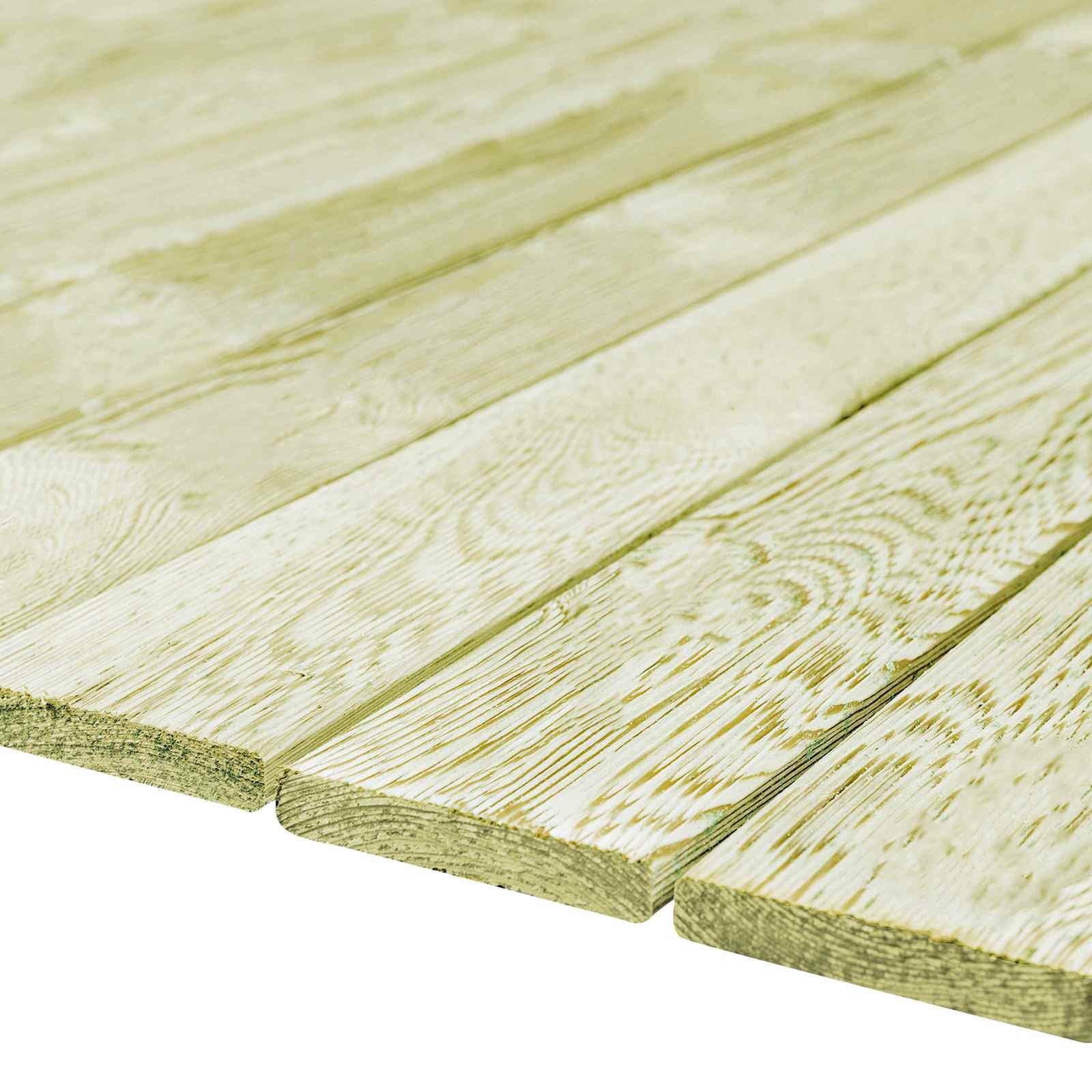 Terasna daska 12 pcs Zelena impregnirana 1,44 m²