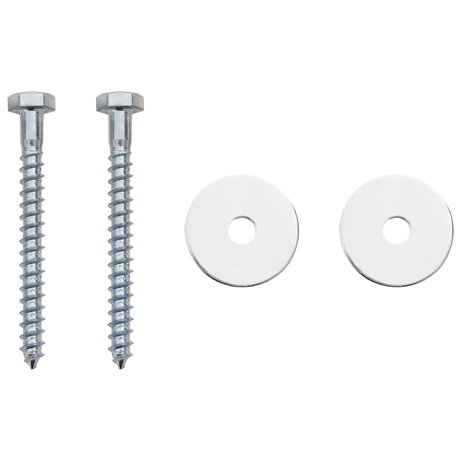 Zemaljska sidra 2 pcs Srebrna Ø10 x 30 cm Galvanizirani metal