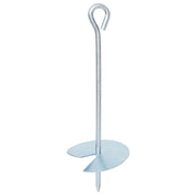 Zemaljska sidra 10 pcs Srebrna Ø10 x 30 cm Galvanizirani metal