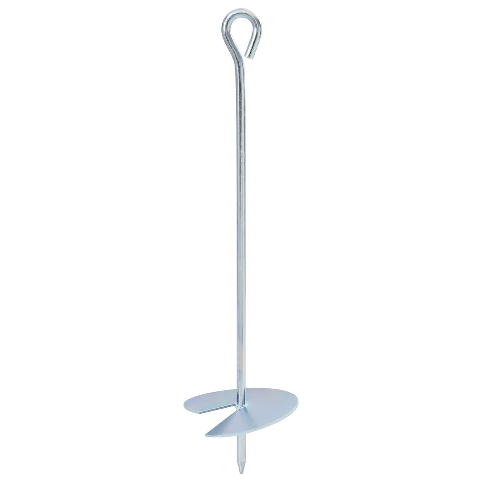 Zemaljska sidra 6 pcs Srebrna Ø10 x 40 cm Galvanizirani metal