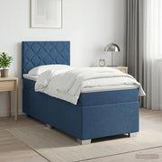 Boxspring krevet s madracem Plava 80 x 200 cm Tkanina