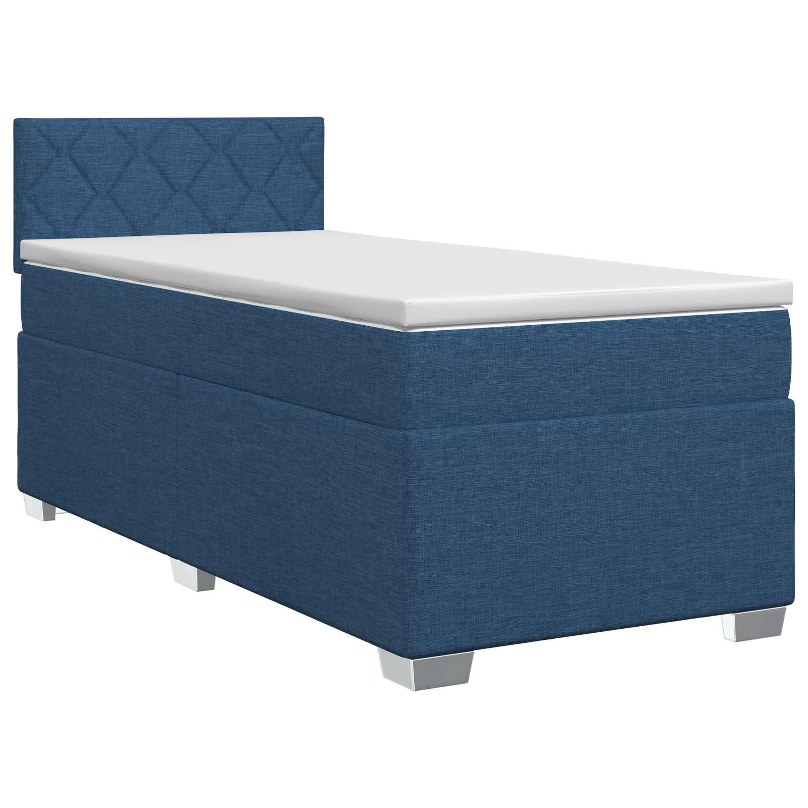 Boxspring krevet s madracem Plava 80 x 200 cm Tkanina