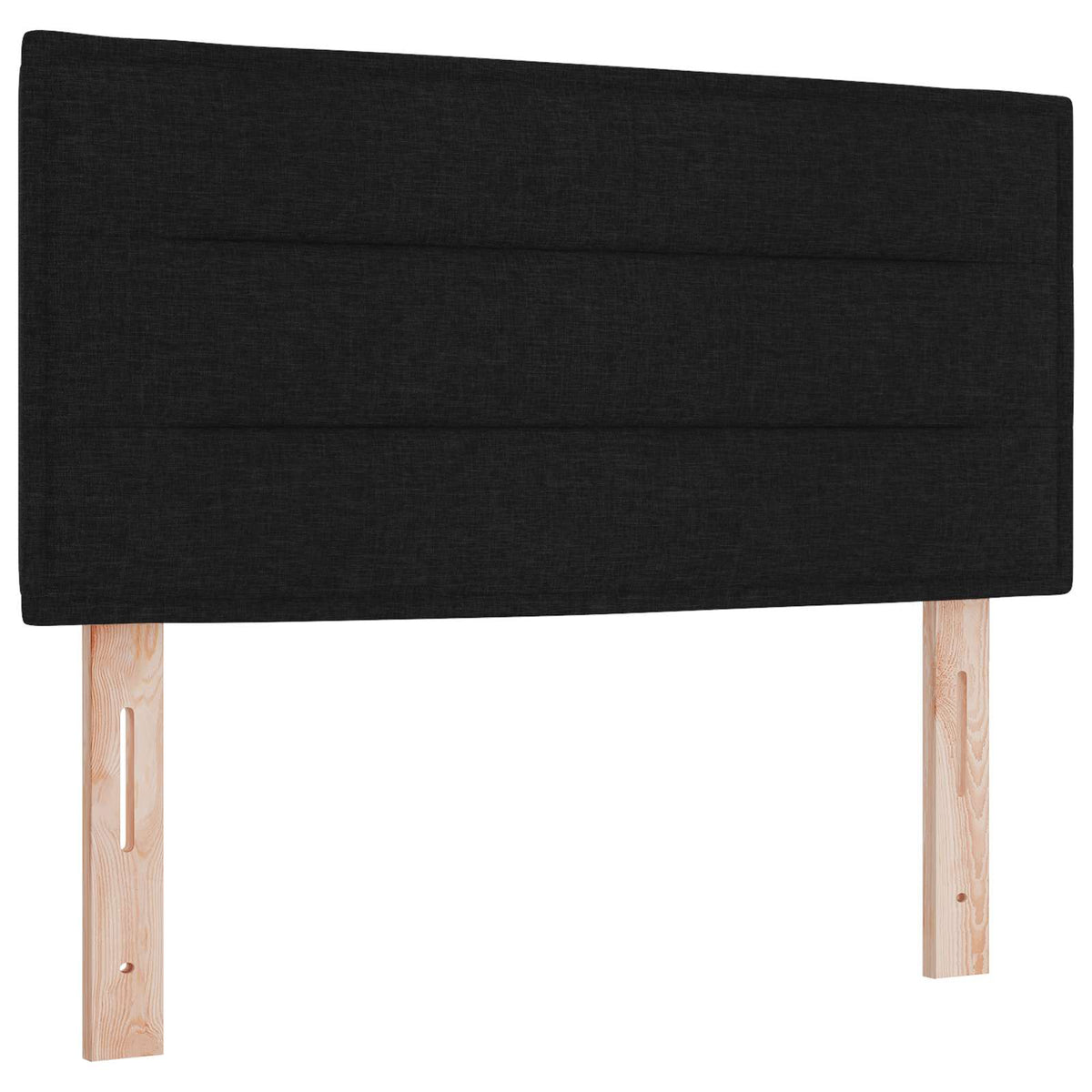 Boxspring krevet s madracem Crna 90 x 190 cm Tkanina