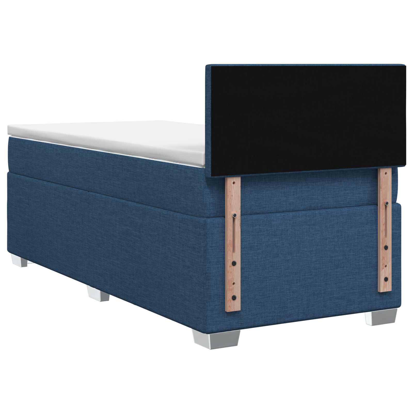 Boxspring krevet s madracem Plava 90 x 190 cm Tkanina