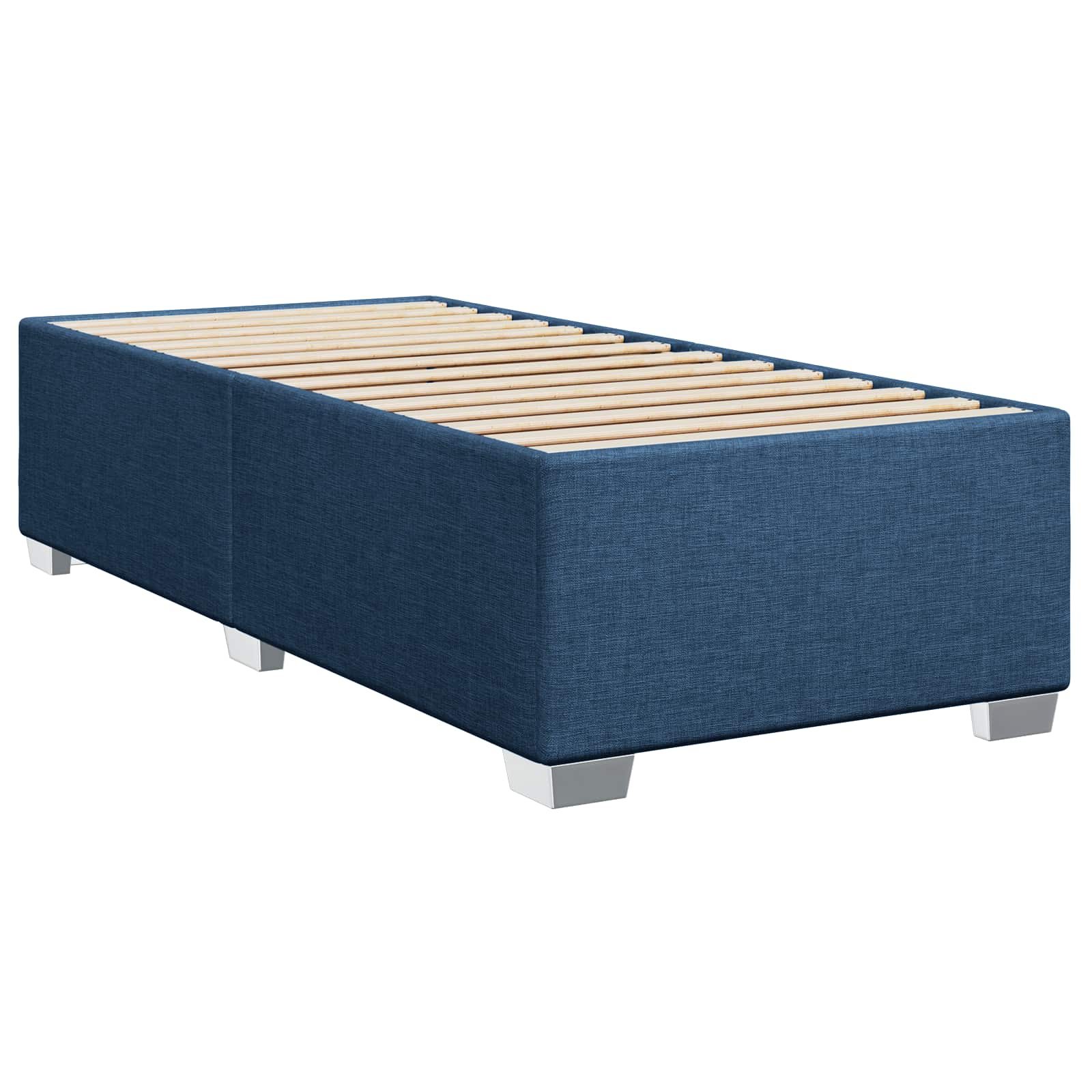 Boxspring krevet s madracem Plava 90 x 190 cm Tkanina