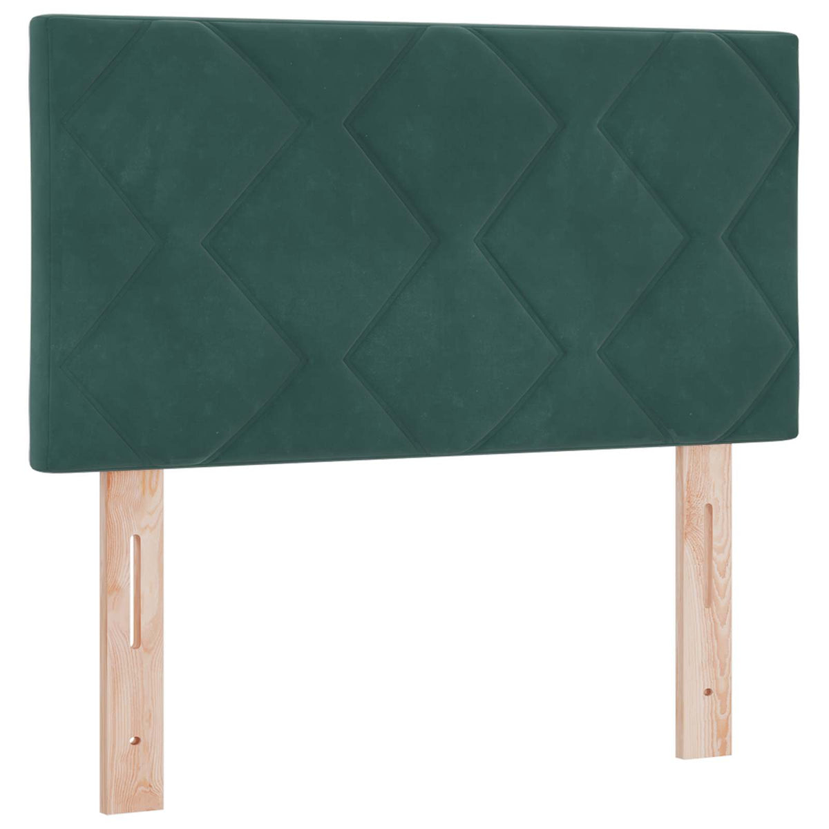 Boxspring krevet s madracem Tamnozelena 80 x 200 cm Baršun