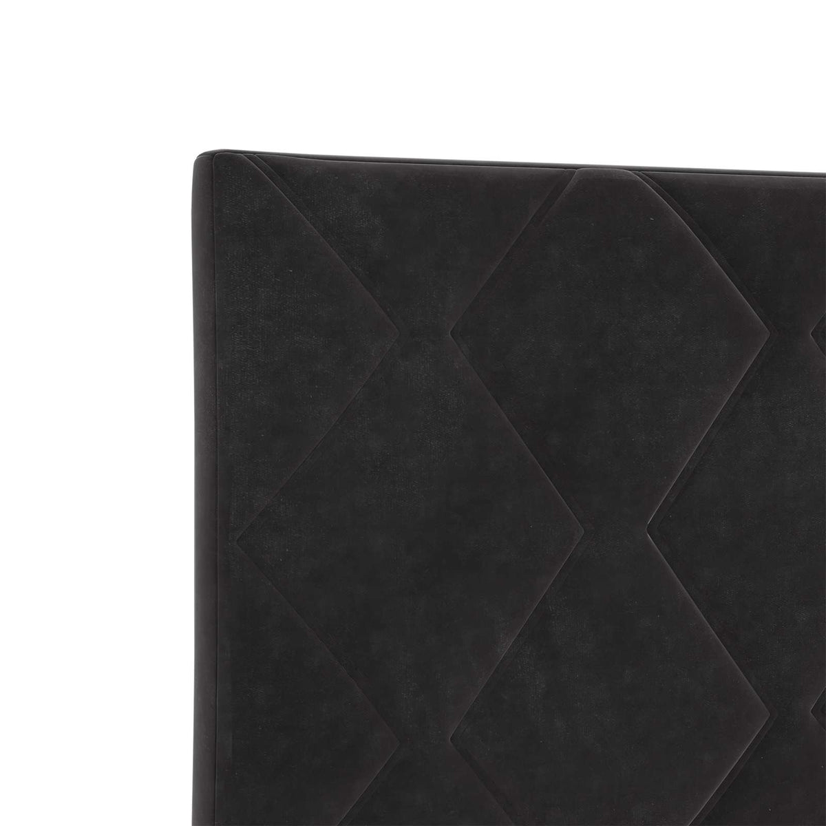Boxspring krevet s madracem Crna 120 x 200 cm Baršun